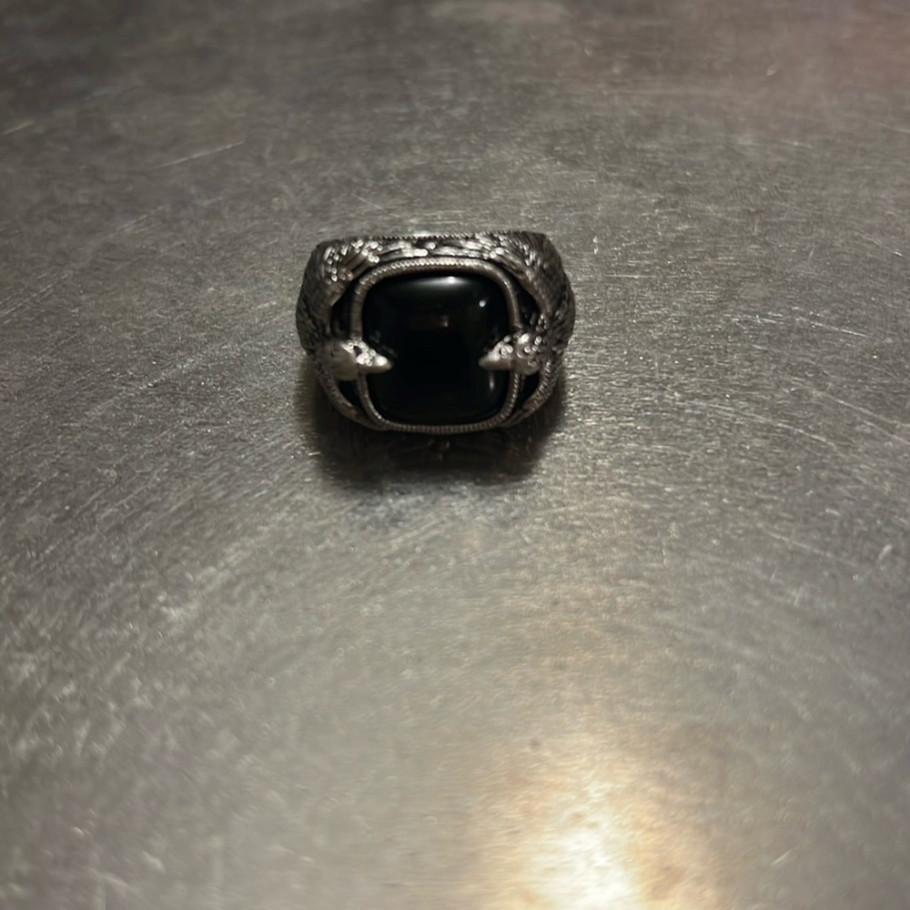 Effy Sterling Silver Double Eagle Ring - image 1